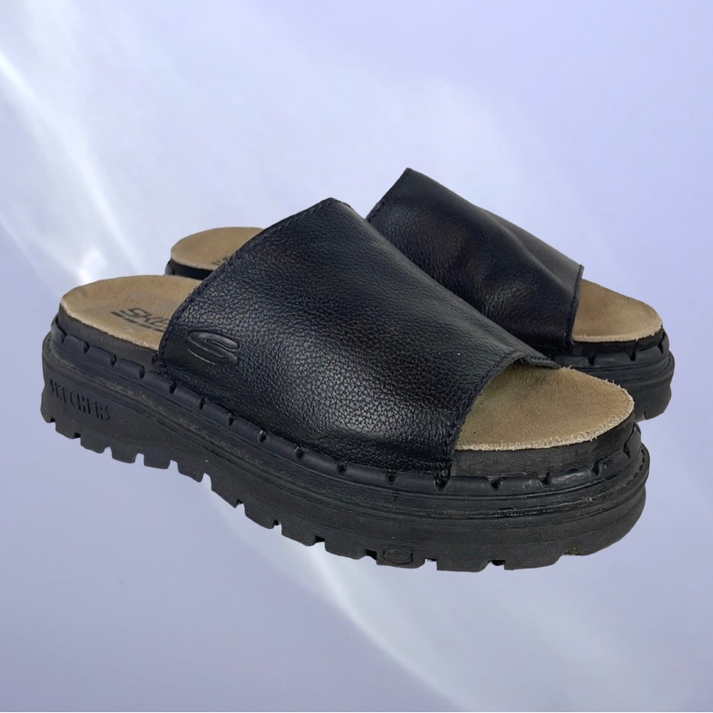 Vintage Skechers Jammers Chunky Platform Sandal Slides